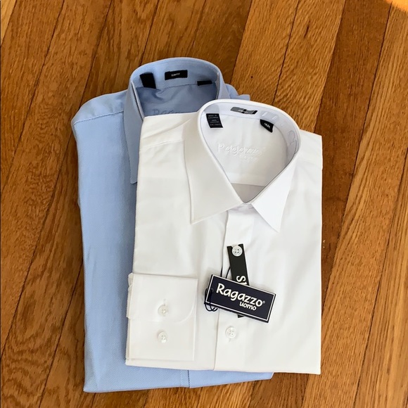 NWT❤️SLIM FIT RAGAZZO UOMO MENS SHIRT❤️ - Picture 3 of 3